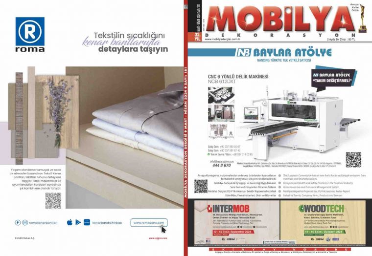 Mobilya dergisi 181. say�s� ��kt�